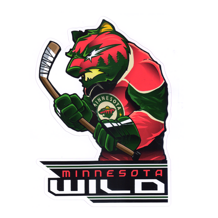 Наклейка Minnesota Wild Mascot