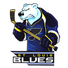 Наклейка St. Louis Blues Mascot